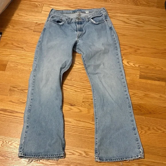 Abercrombie & Fitch Light Blue Flare Jeans - Picture 1 of 5